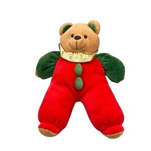 Direct Connect Christmas Bear Plush Holiday 8″